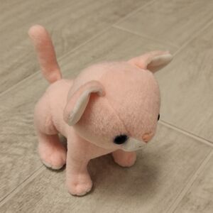 🐻 Plush Pink Kitten Stuffed Animal